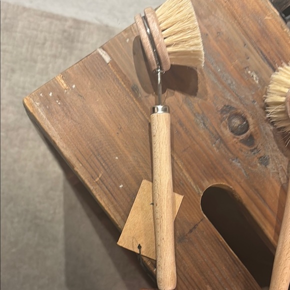 Household scrub brush vegetable scrubbers or kitchen decor accent one - Picture 4 of 6